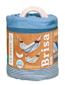 Brisa Sea Salt - Klassische Hängematte Kingsize Outdoor Blau