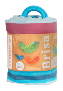 Brisa Wave - Klassische Hängematte Kingsize Outdoor Blau