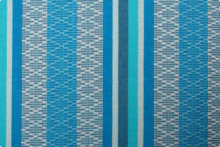 Habana Azure - Hängestuhl Comfort aus Bio-Baumwolle Blau