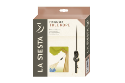 Tree Rope Black - Befestigung für Hängematten an Bäumen und Pfosten